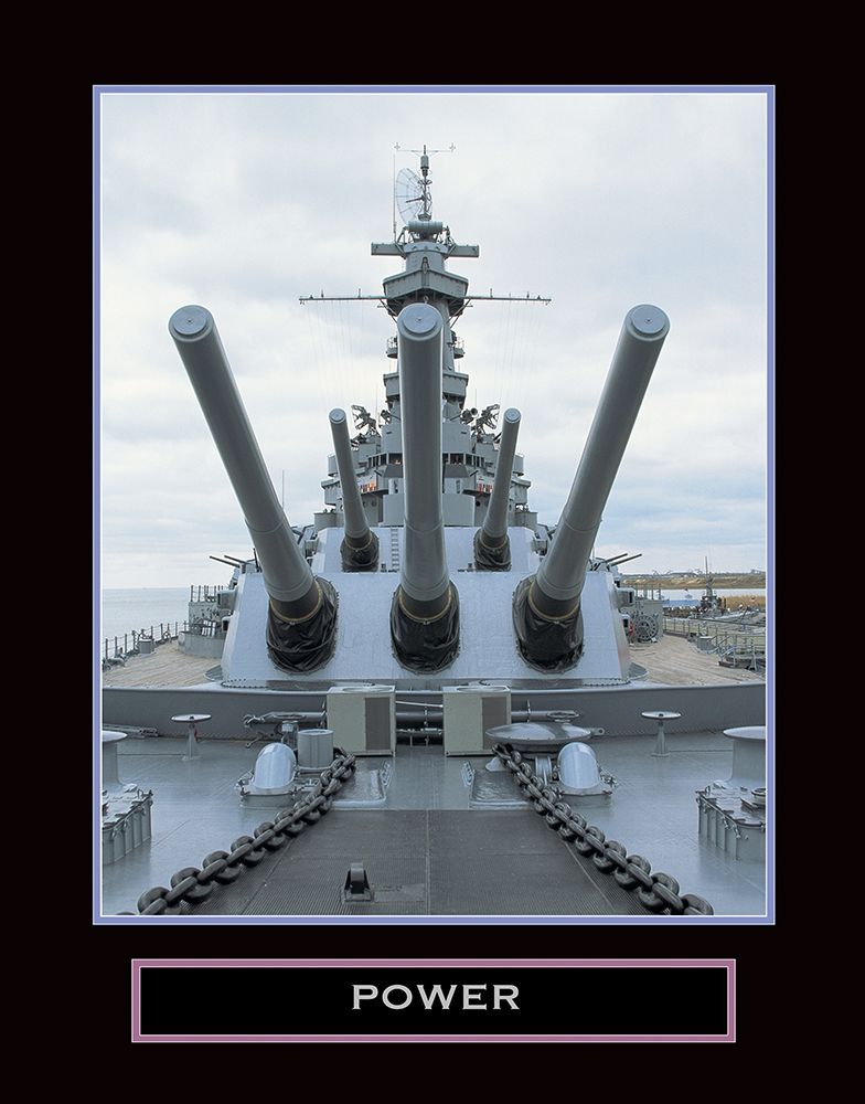 Power - Battleship art print by Unknown for $57.95 CAD