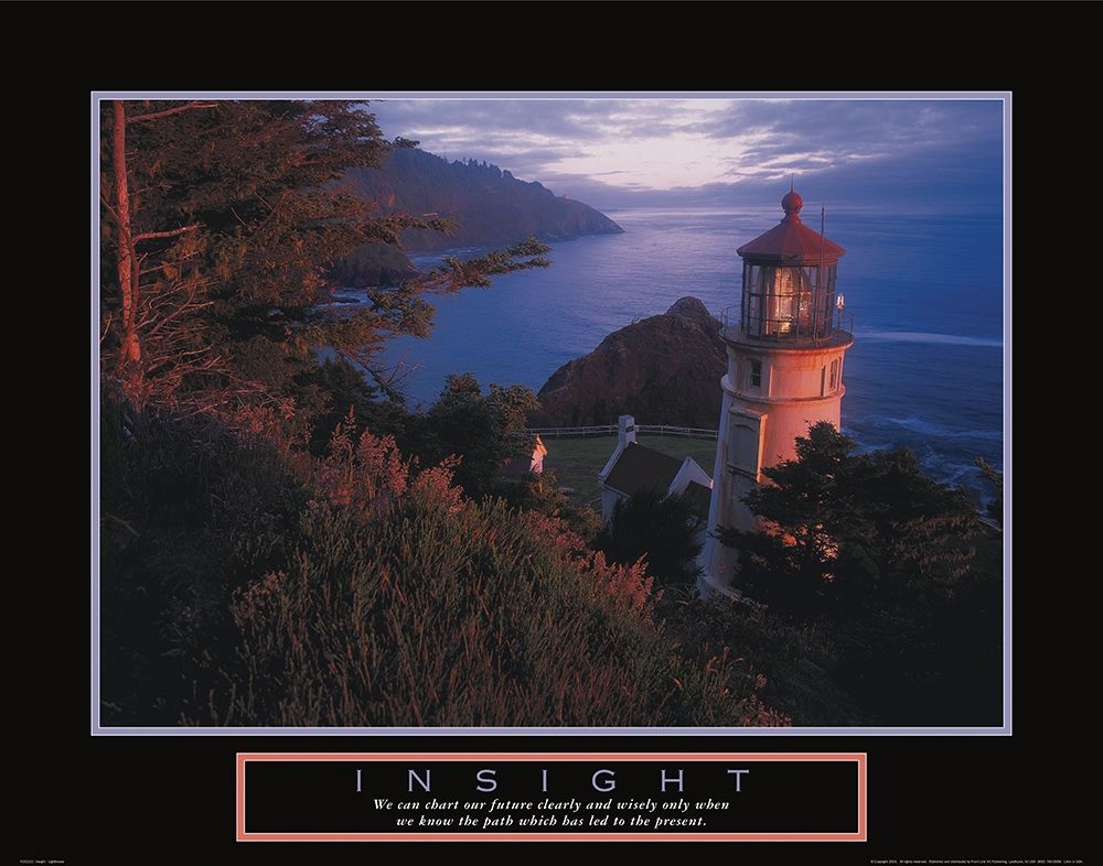 Lighthouse - Insight art print by Unknown for $57.95 CAD