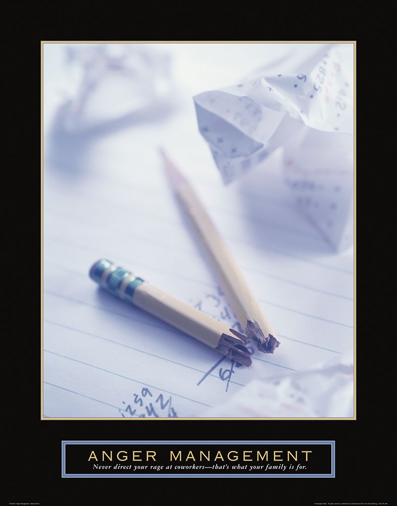 Anger Management art print by Frontline for $57.95 CAD