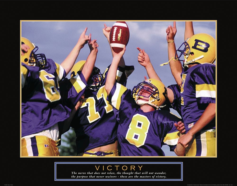 Victory - Football art print by Unknown for $57.95 CAD
