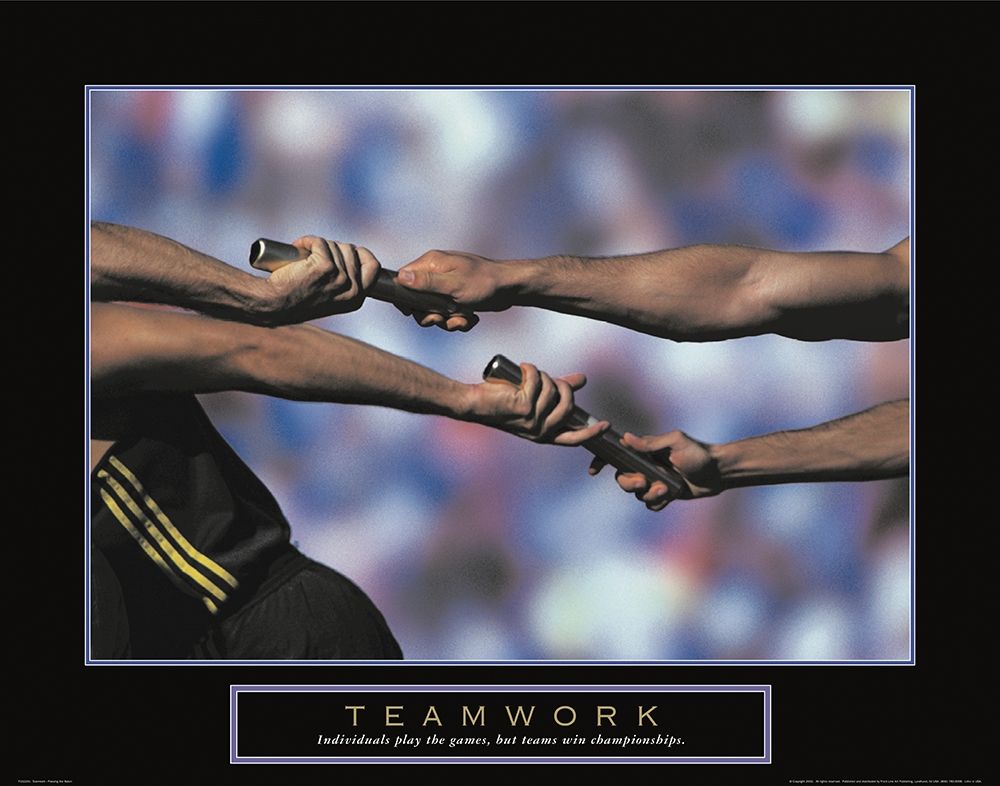 Teamwork - Track and Field art print by Unknown for $57.95 CAD