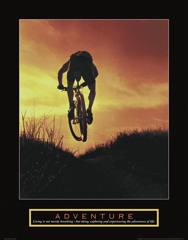 Adventure - Dune Biker art print by Unknown for $57.95 CAD