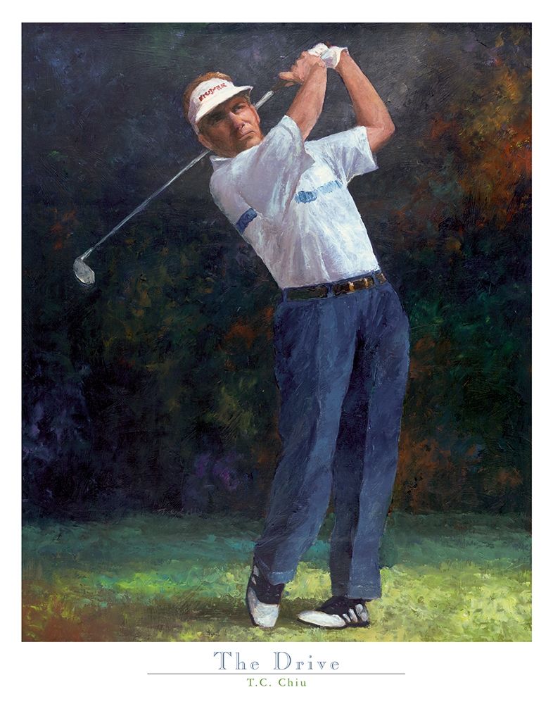 Golf The Drive art print by Frontline for $57.95 CAD
