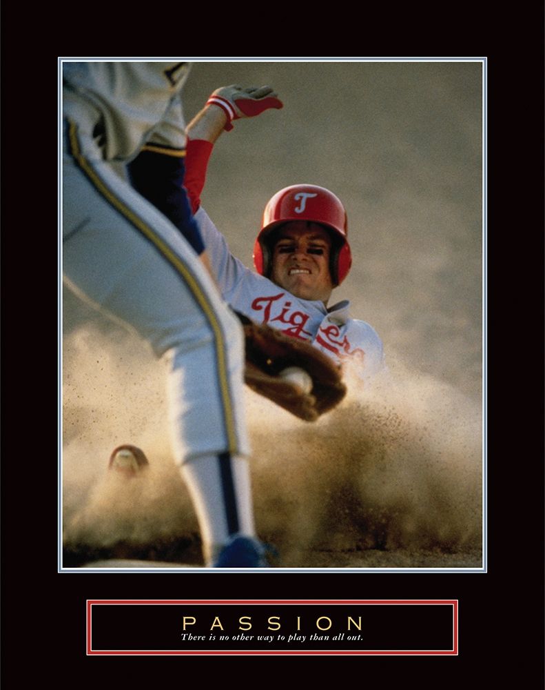 Passion - Baseball art print by Frontline for $57.95 CAD