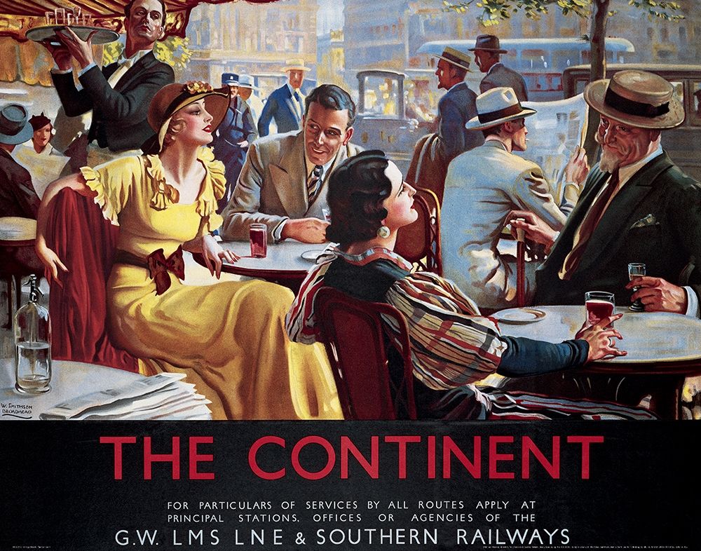 The Continent art print by Unknown for $57.95 CAD