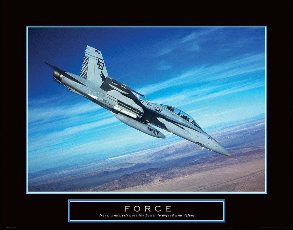Force - Fighter Jet art print by Unknown for $57.95 CAD