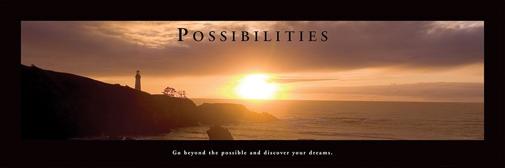 Possibilities - Lighthouse art print by Frontline for $57.95 CAD