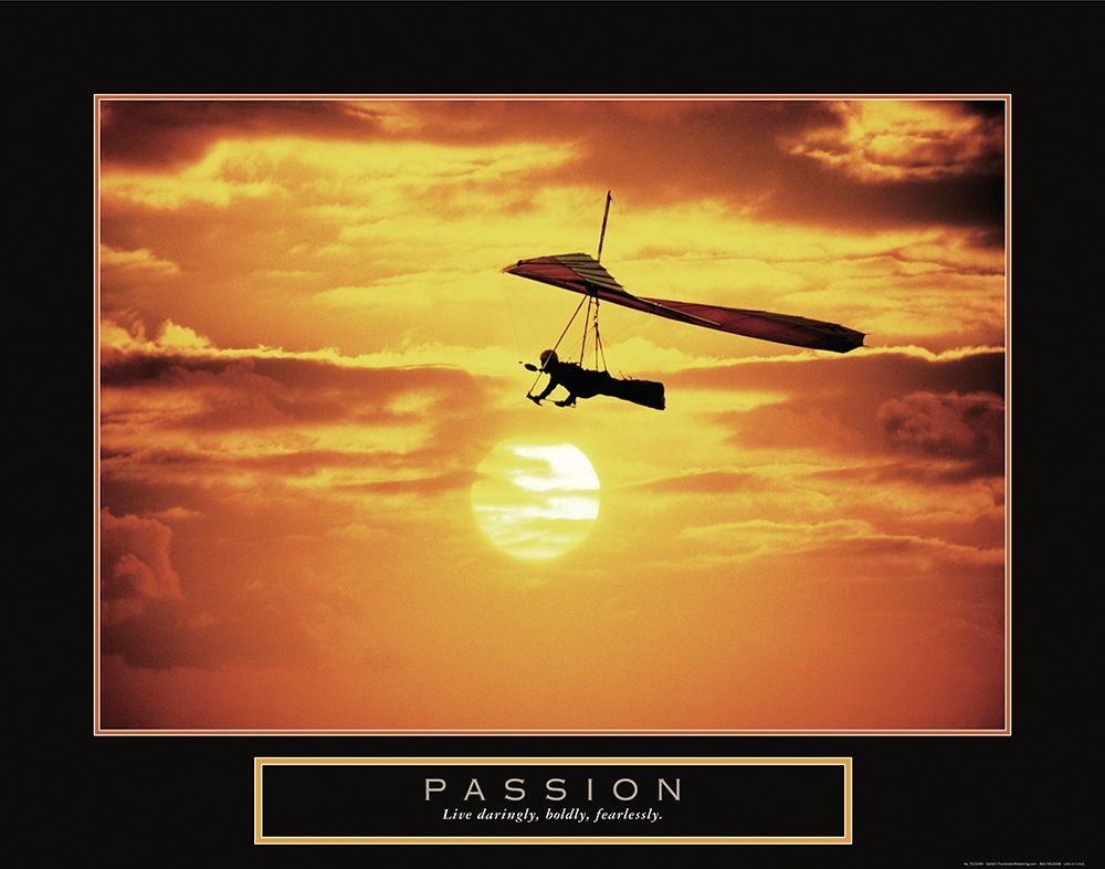Passion - Hang Glider art print by Frontline for $57.95 CAD
