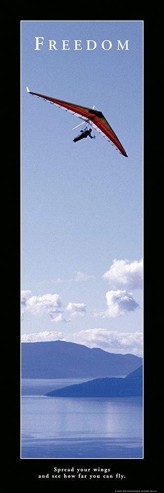 Freedom - Hang Glider art print by Frontline for $57.95 CAD