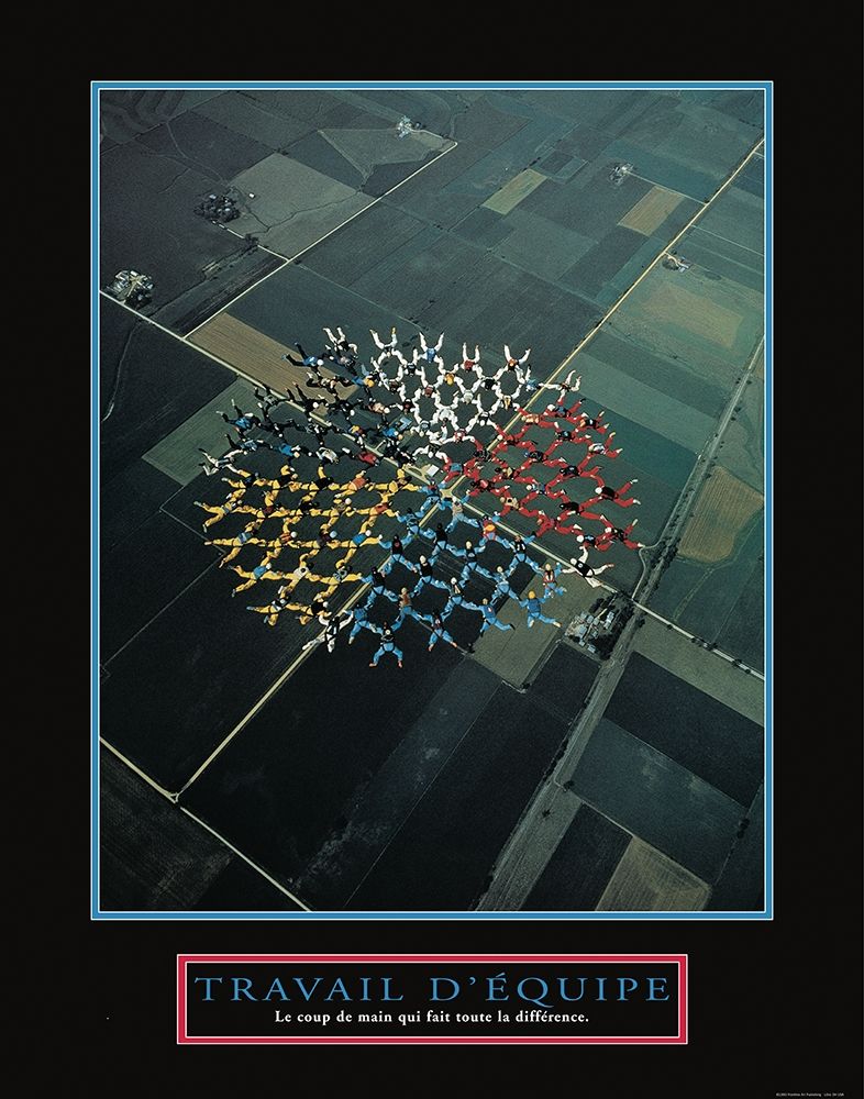 Travaille - D Equipe art print by Frontline for $57.95 CAD