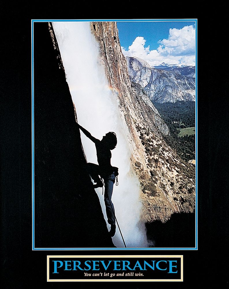 Perseverance Climber art print by Unknown for $57.95 CAD