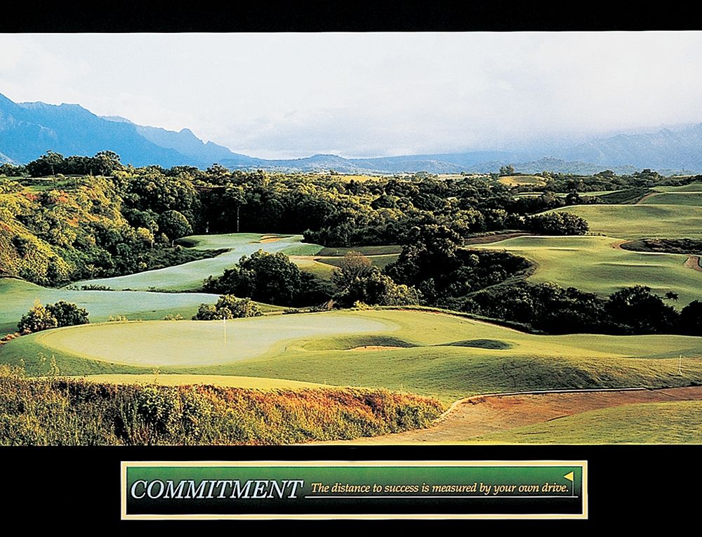 Golf - Commitment art print by Unknown for $57.95 CAD