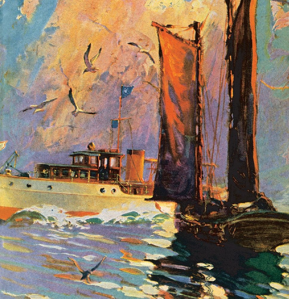 Motor Boating II art print by Unknown for $57.95 CAD