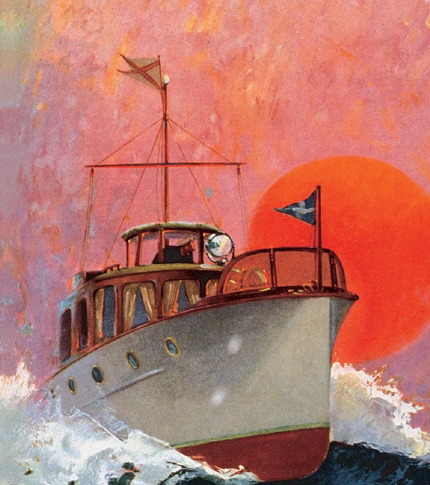 Motor Boating I art print by Unknown for $57.95 CAD