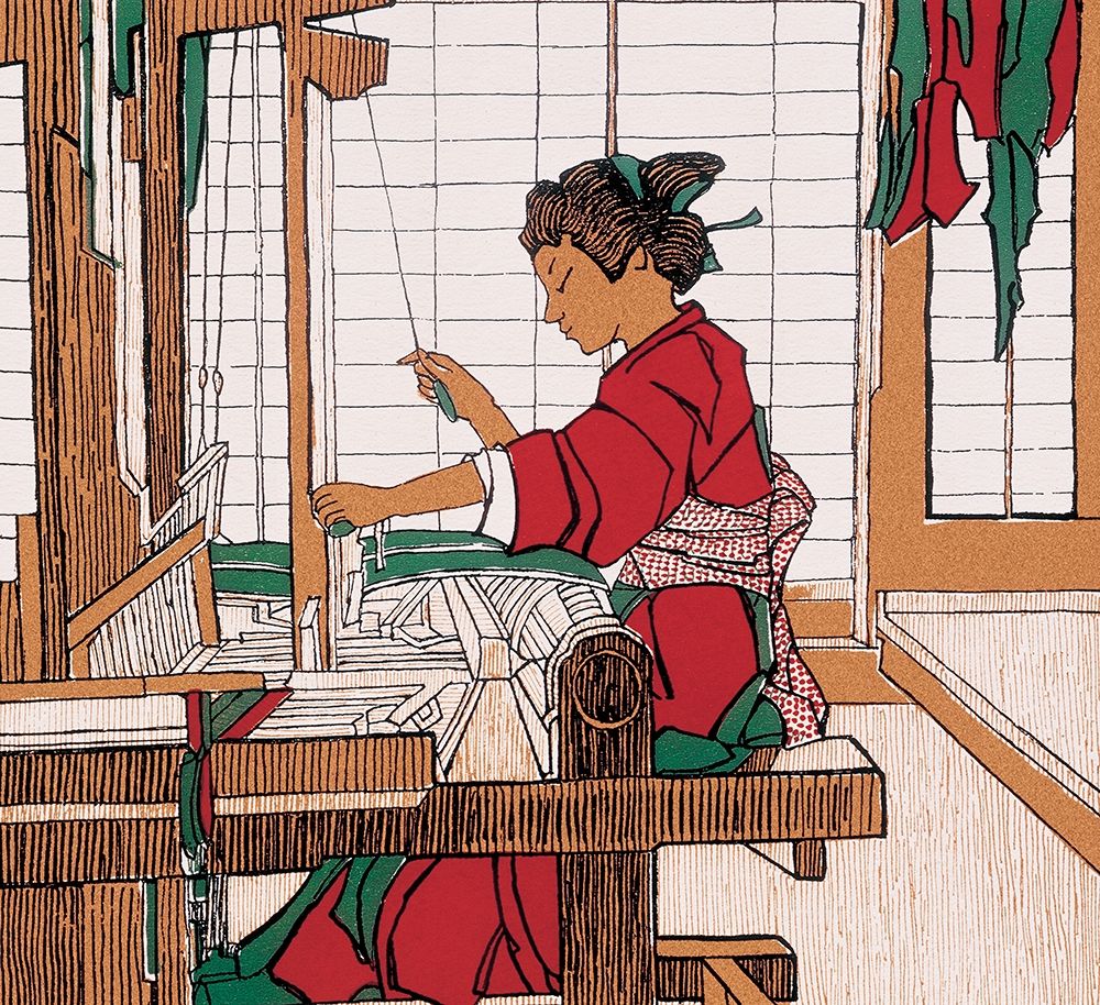 Loom in Japan art print by Unknown for $57.95 CAD