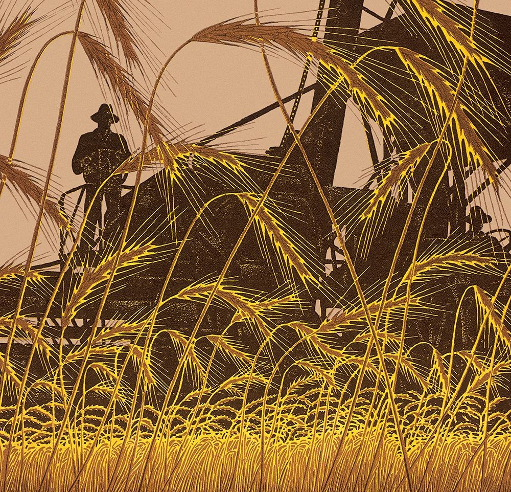 Wheat art print by Unknown for $57.95 CAD