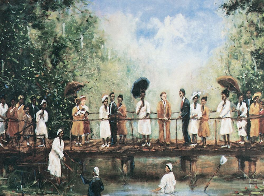 Black Baptism art print by Unknown for $57.95 CAD