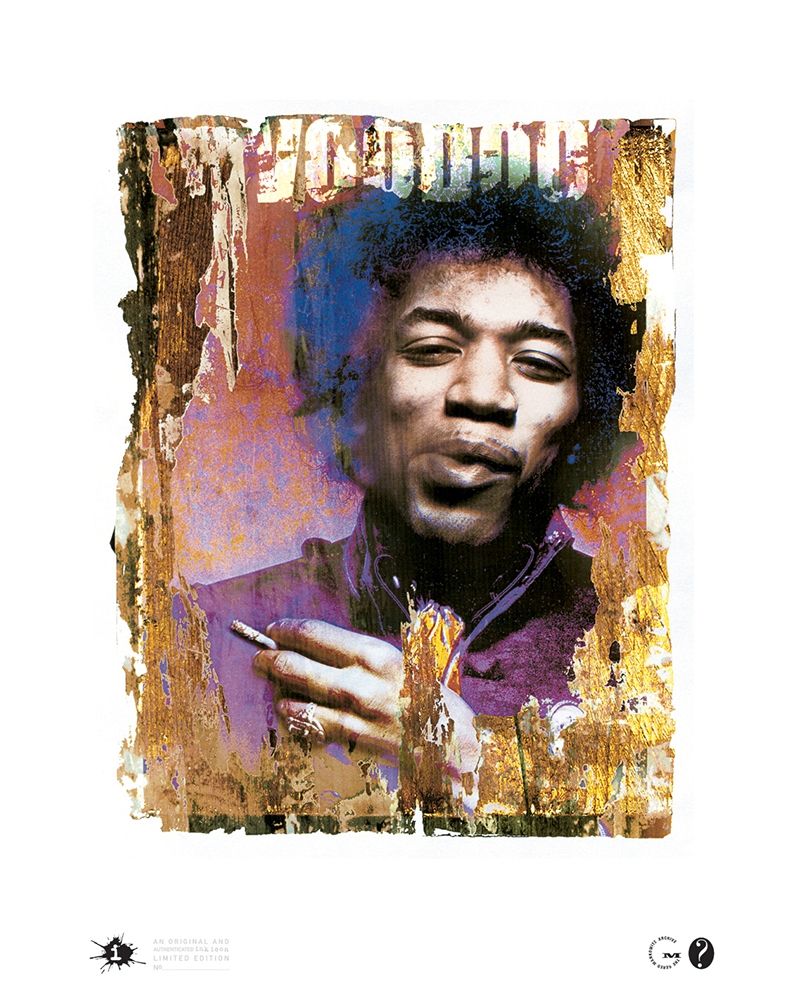 Jimi Voodoo art print by Frontline for $57.95 CAD