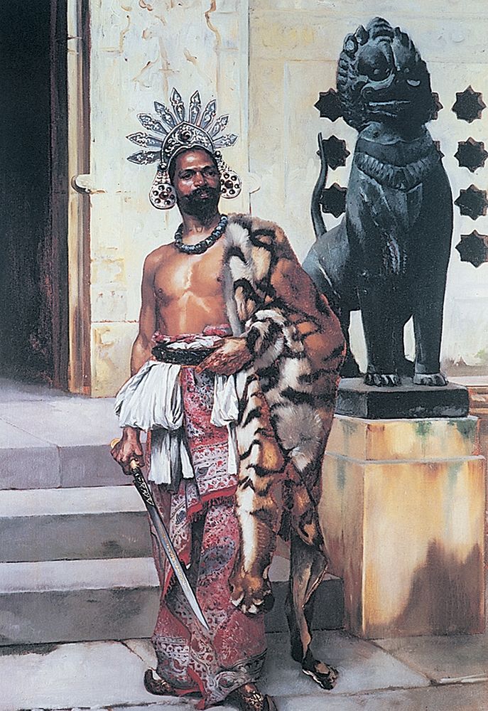 Warrior II art print by Unknown for $57.95 CAD