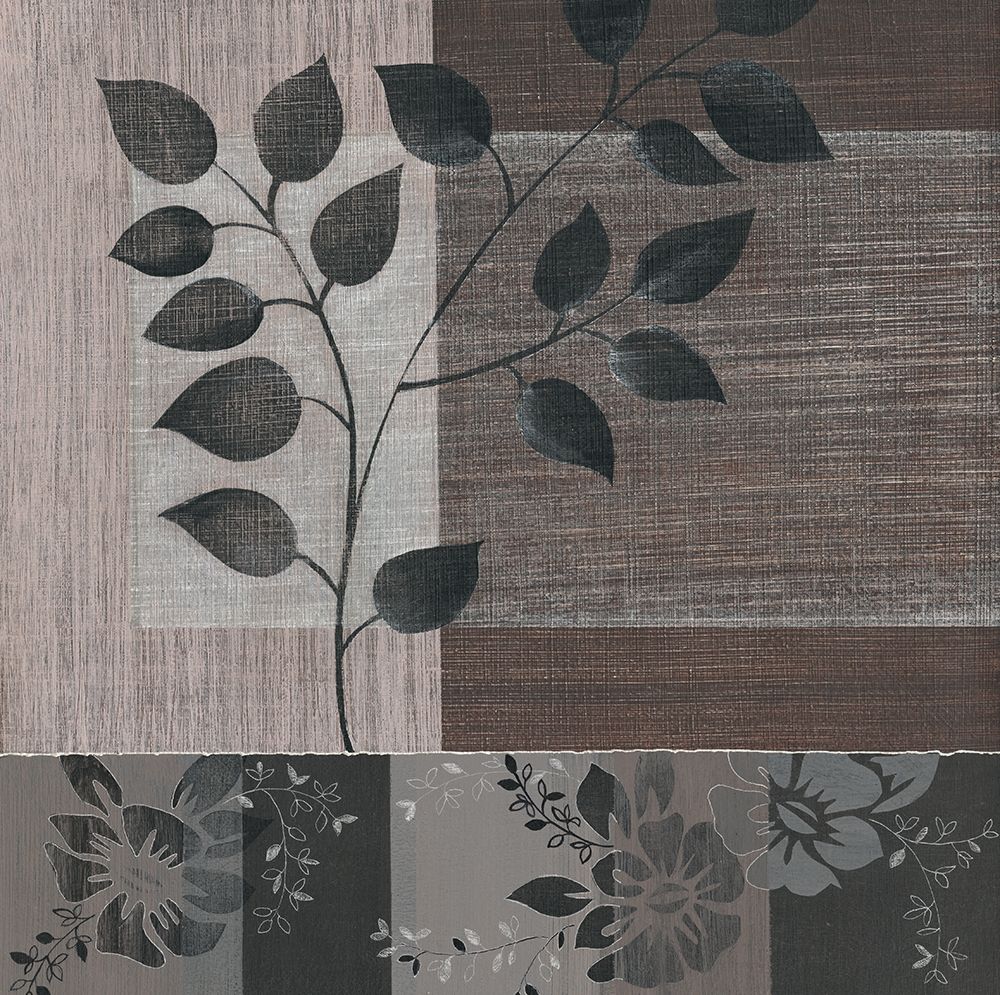 Metallic Leaves III art print by Jugeat for $57.95 CAD