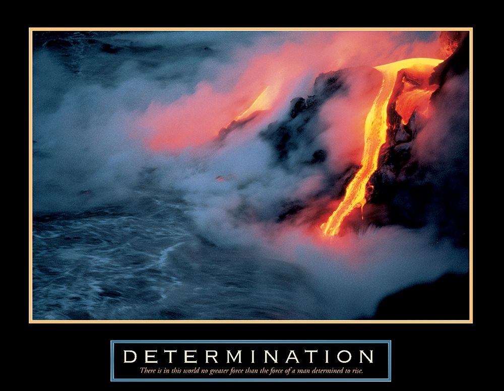 Lava - Determination art print by Unknown for $57.95 CAD