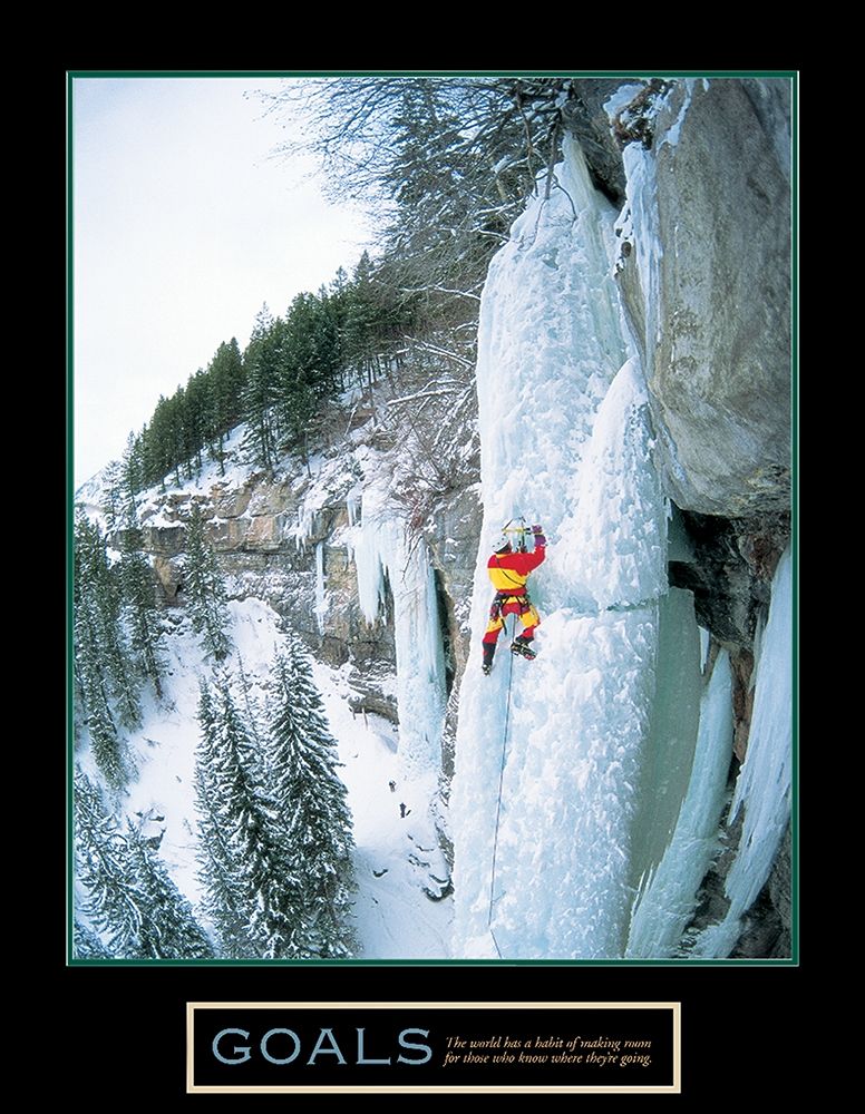 Ice Climber - Goals art print by Unknown for $57.95 CAD