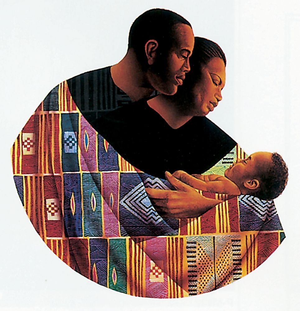 Family art print by Unknown for $57.95 CAD