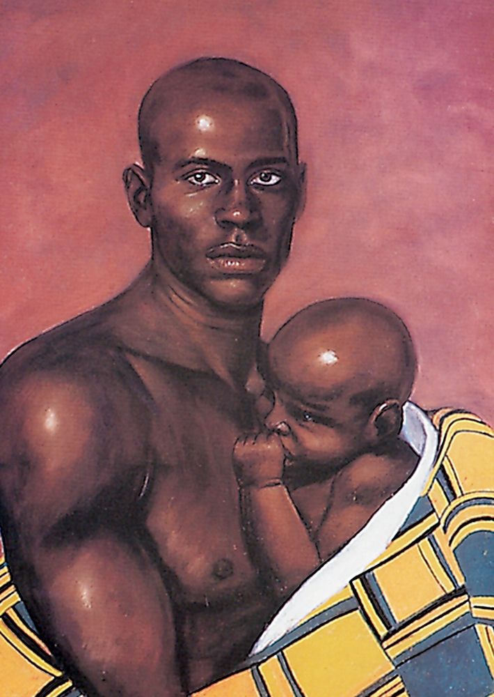 Father and Son art print by Unknown for $57.95 CAD