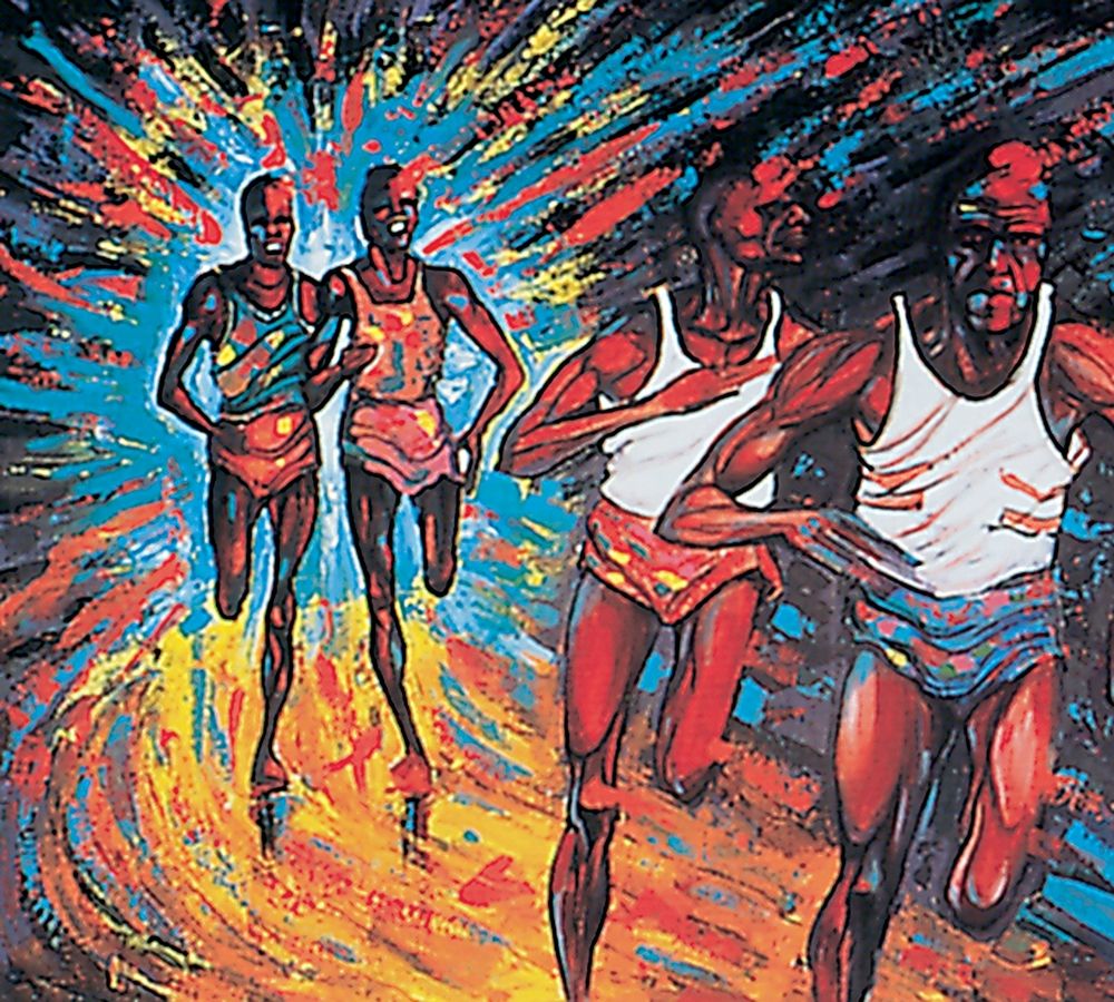 Run, Run, Run art print by Unknown for $57.95 CAD