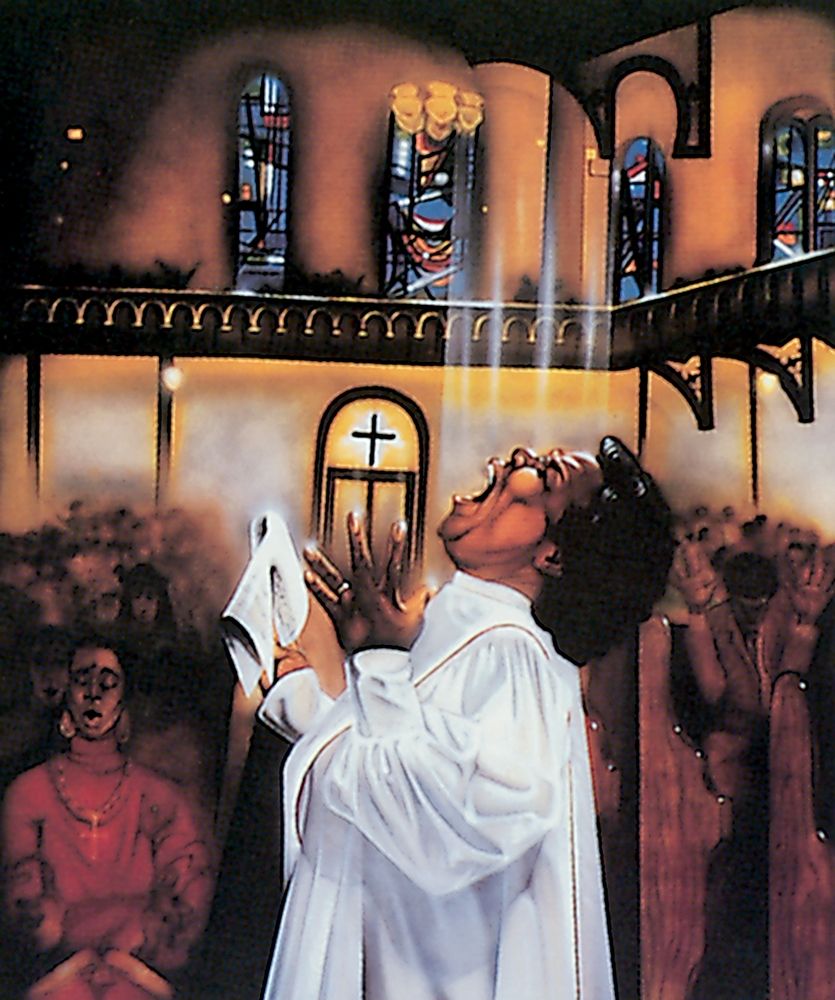 Gospel art print by Unknown for $57.95 CAD