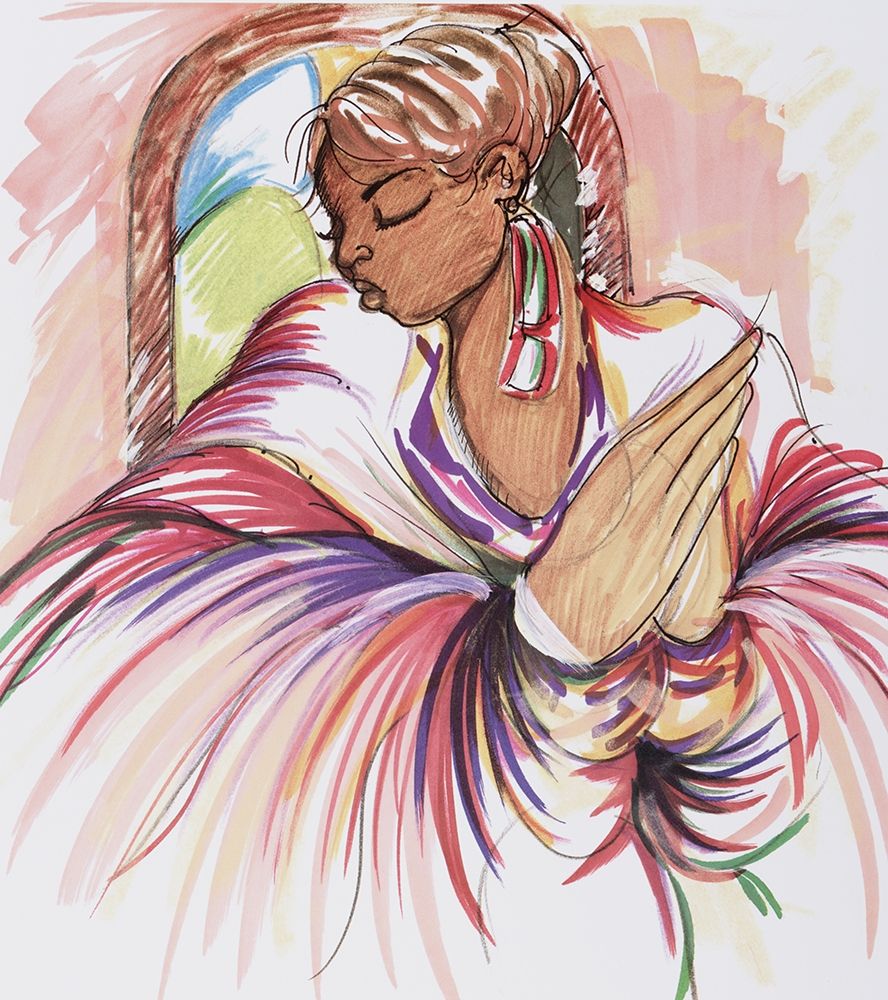 Pray III art print by Unknown for $57.95 CAD