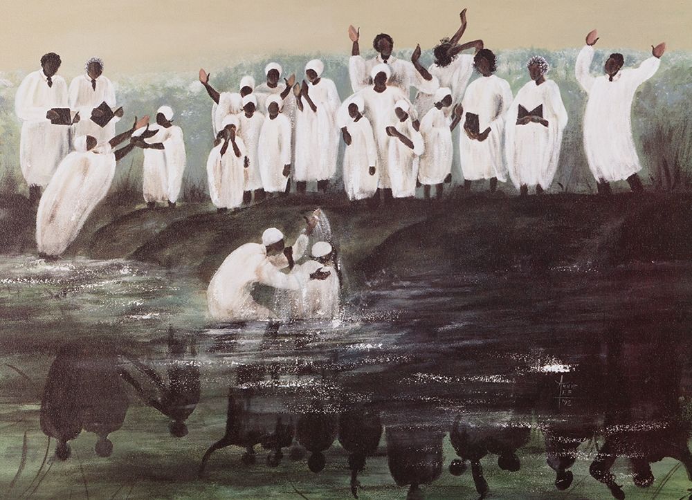 Black Baptism art print by Unknown for $57.95 CAD