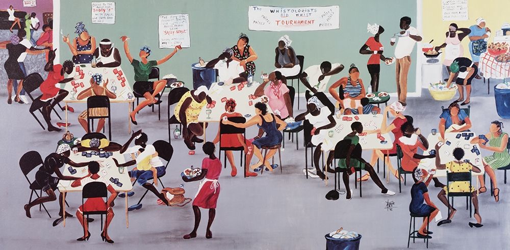 Card Tournament art print by Unknown for $57.95 CAD