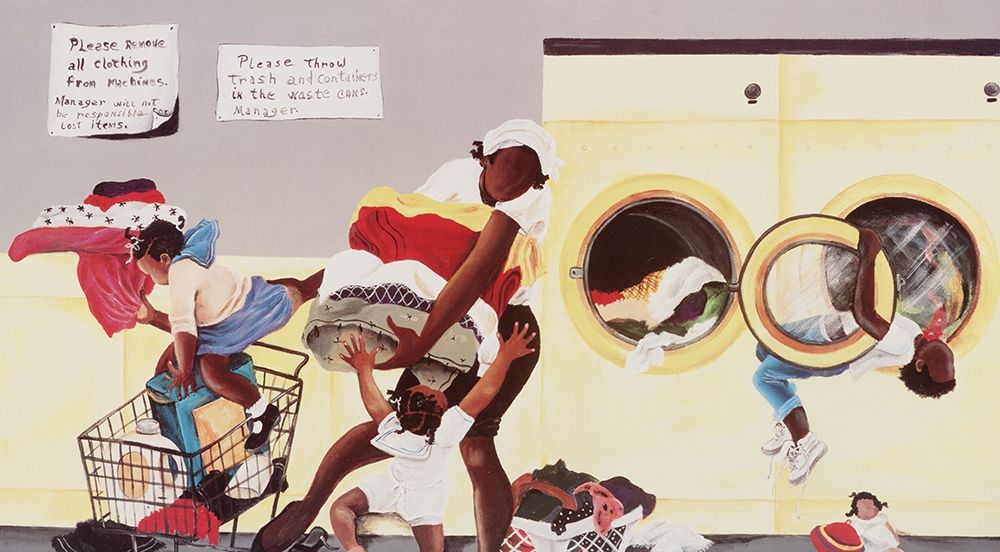 Laundry Day art print by Unknown for $57.95 CAD