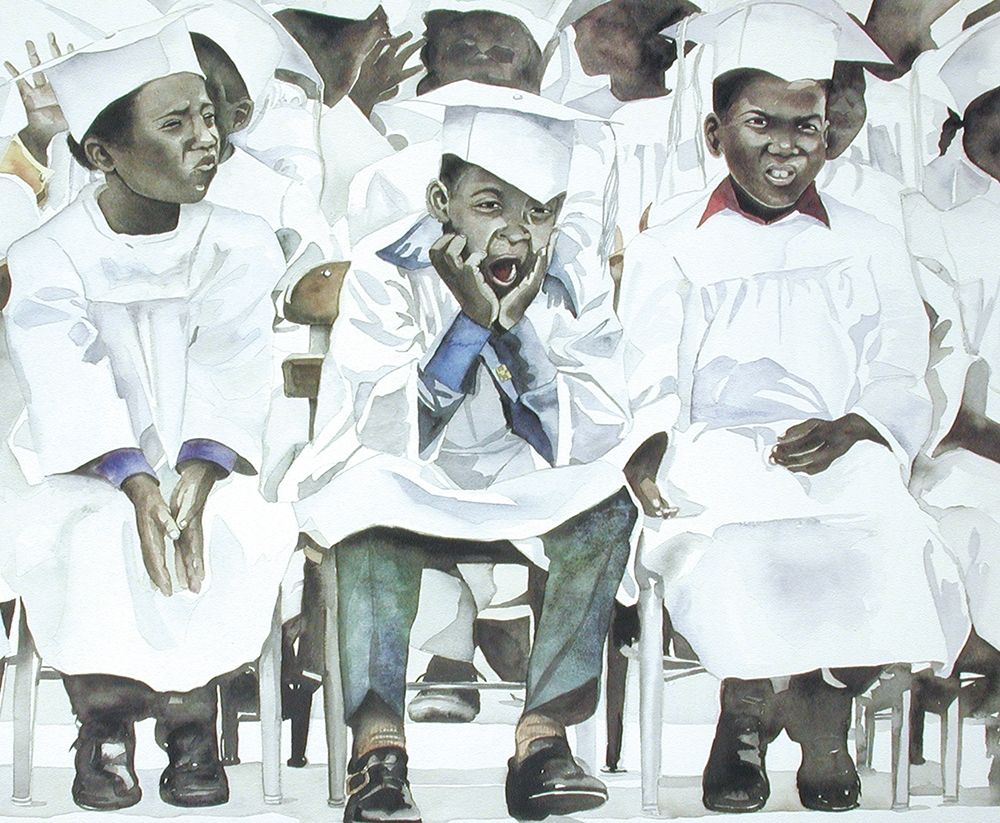 Graduation art print by Unknown for $57.95 CAD