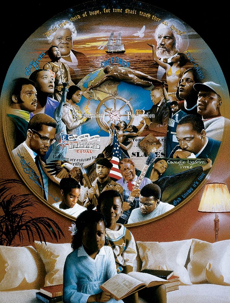 Black History Lesson art print by Unknown for $57.95 CAD