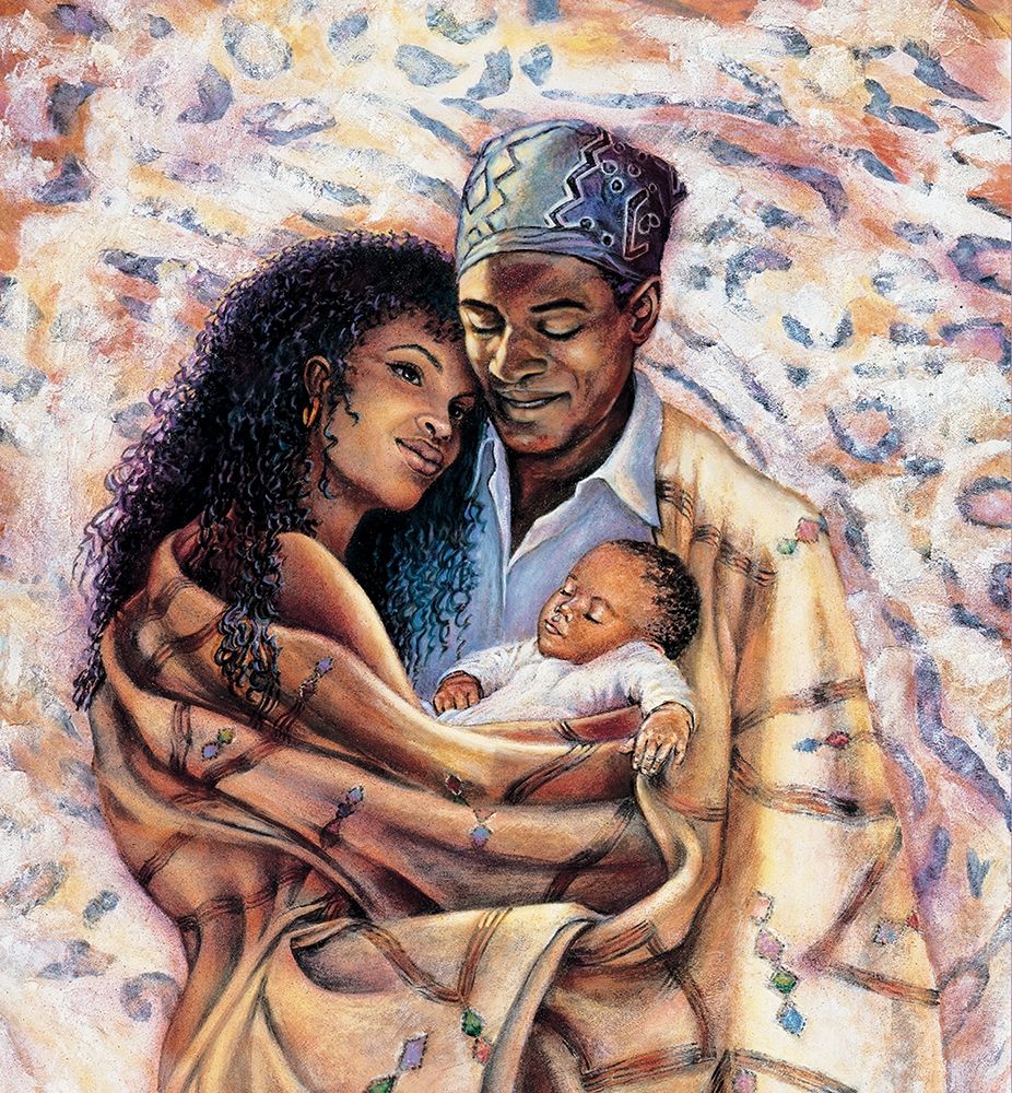 Happy Family art print by Unknown for $57.95 CAD