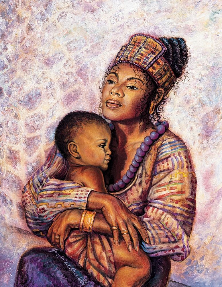 Mother and Child art print by Unknown for $57.95 CAD