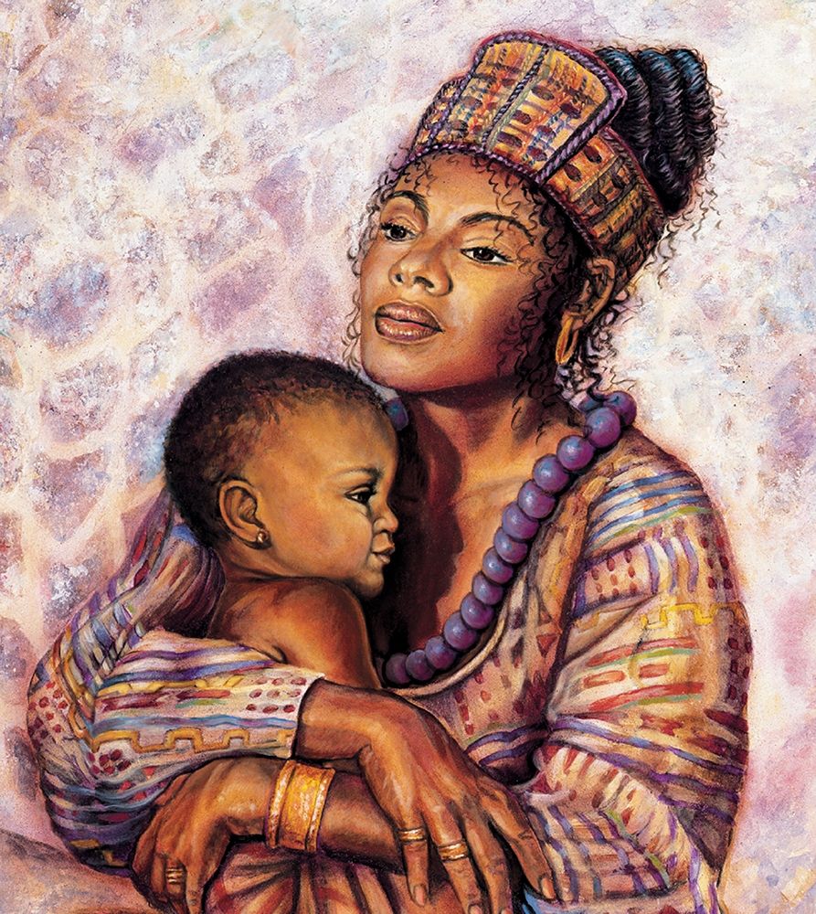 Mother and Child art print by Unknown for $57.95 CAD