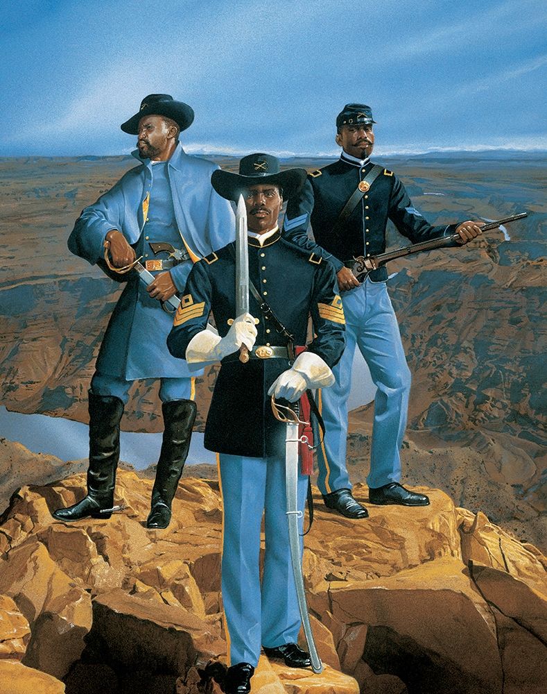 Buffalo Soldiers art print by Unknown for $57.95 CAD