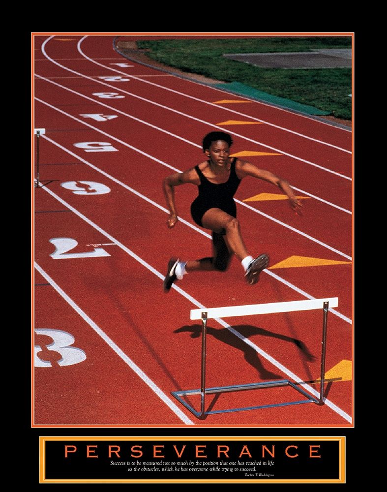 Perseverance - Track Hurdles art print by Unknown for $57.95 CAD