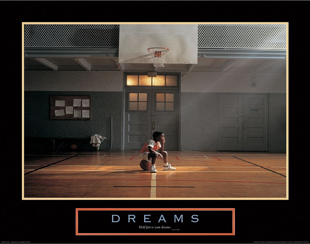 Dreams - Basketball art print by Unknown for $57.95 CAD