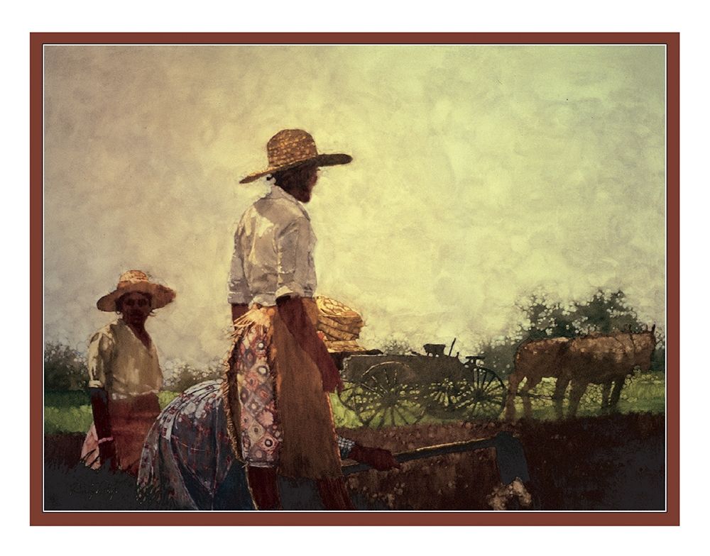 Working the Field art print by Unknown for $57.95 CAD