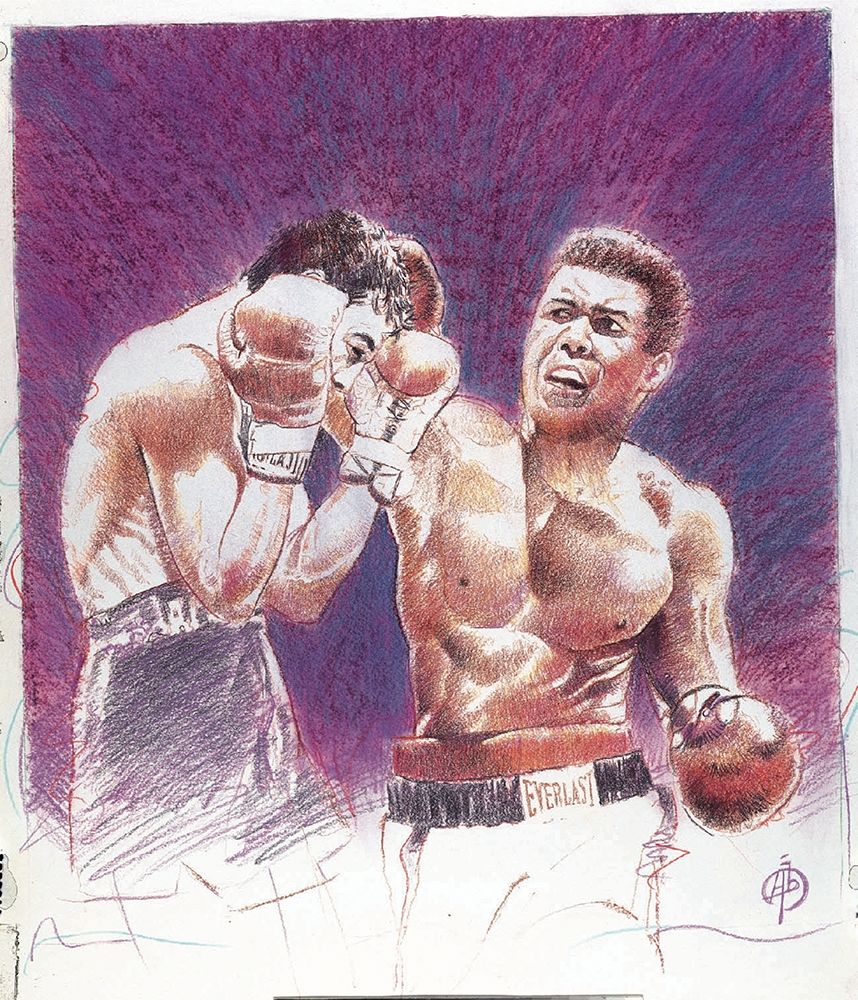 Courage - Boxer art print by Unknown for $57.95 CAD