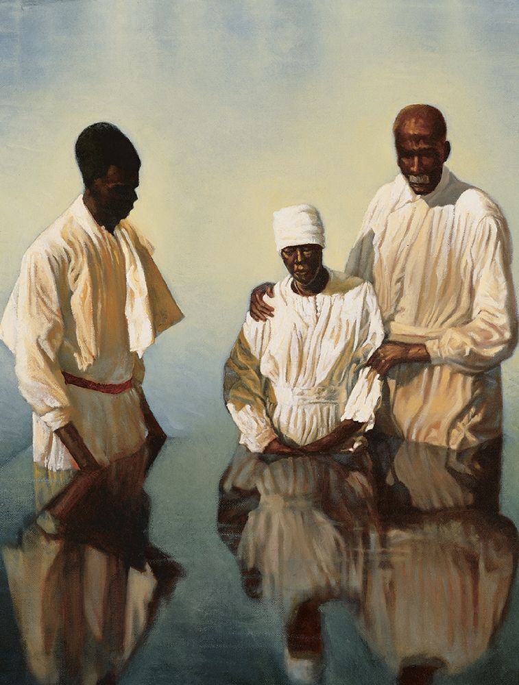Baptism art print by Unknown for $57.95 CAD