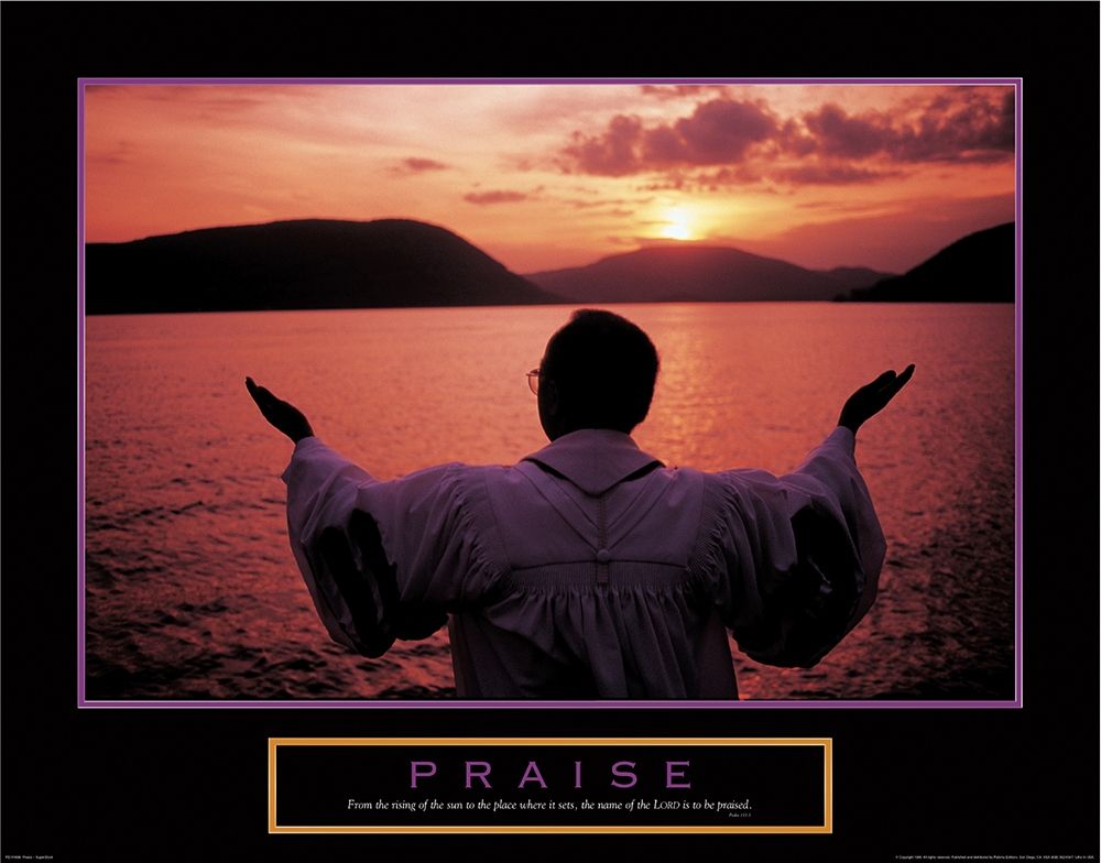 Praise - Pastor art print by Unknown for $57.95 CAD