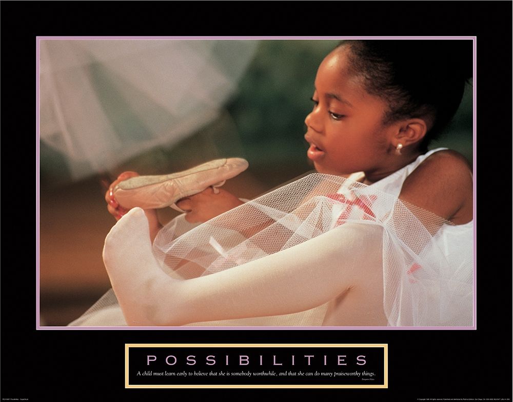 Possibilities - Ballerina art print by Unknown for $57.95 CAD
