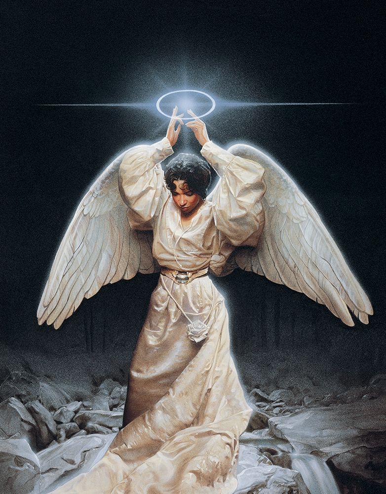 Angelic Woman art print by Unknown for $57.95 CAD
