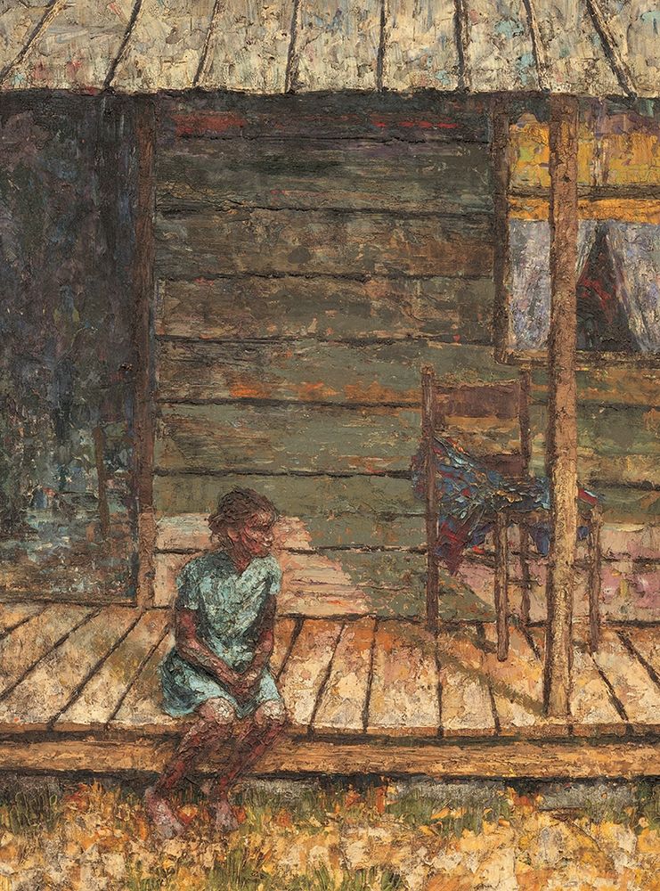 On the Porch art print by Unknown for $57.95 CAD