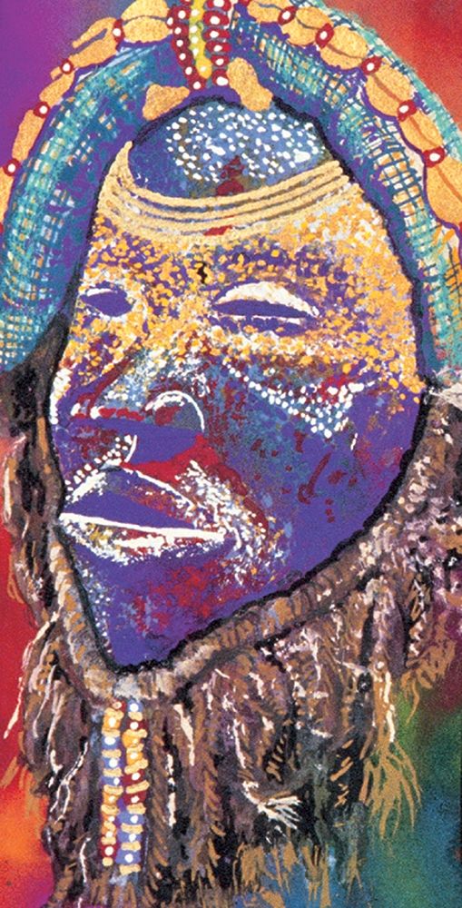 Tribal Masque II art print by Unknown for $57.95 CAD
